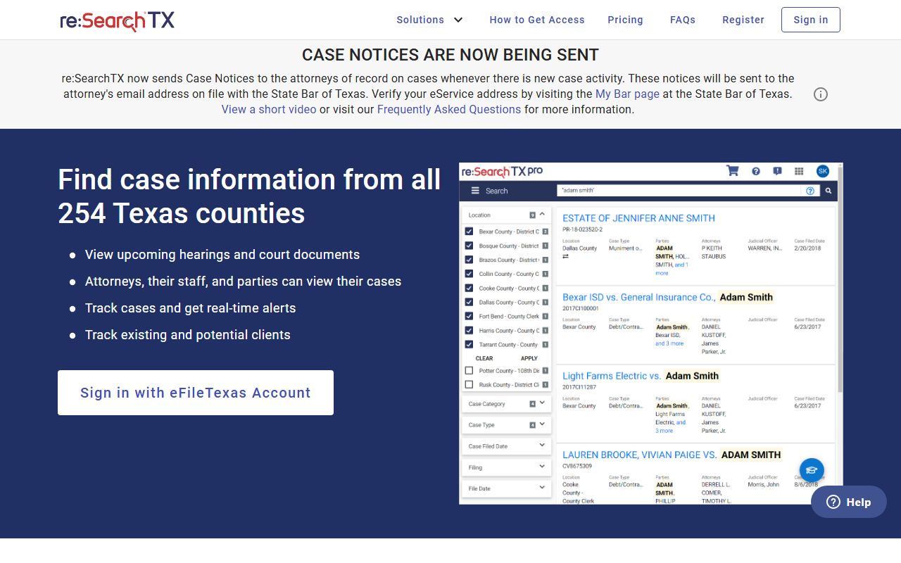 Cottle County court records after arrest reSearchTX case search